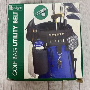 Golf Bag utility Belt brand new w/tees and divot tool